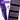 Purple Metallic Crocodile